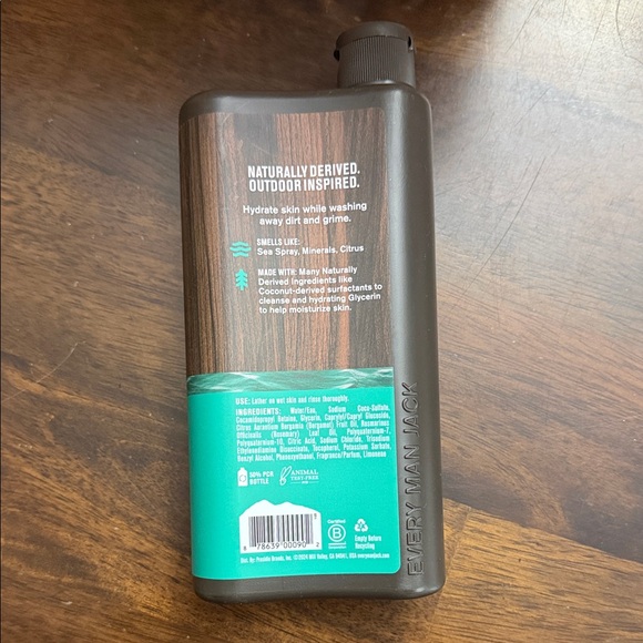 Every Man Jack Hydrating Body Wash - Sea Salt + Citrus - Picture 2 of 2